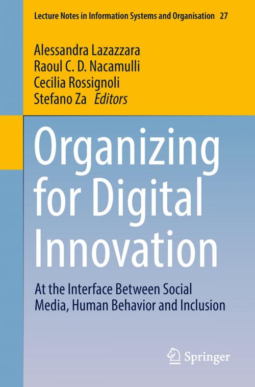 Cover of the book Organizing for Digital Innovation by , Springer International Publishing