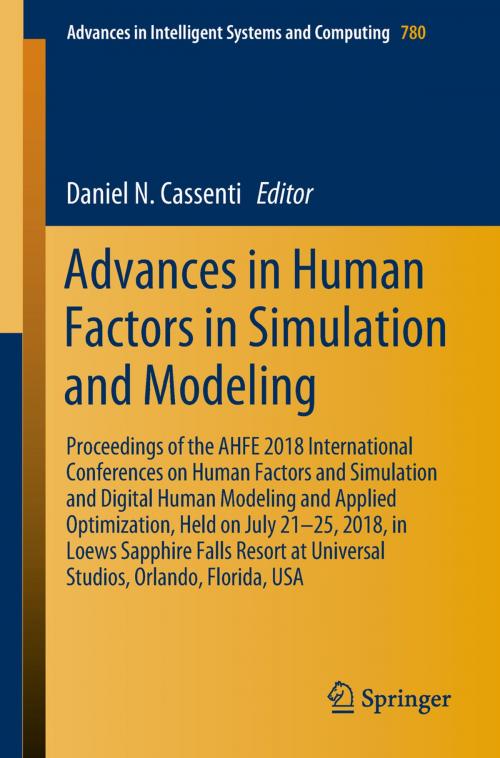 Cover of the book Advances in Human Factors in Simulation and Modeling by , Springer International Publishing