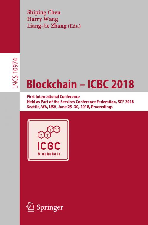 Cover of the book Blockchain – ICBC 2018 by , Springer International Publishing