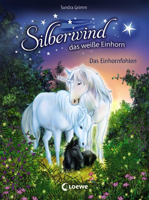 Cover of the book Silberwind, das weiße Einhorn 7 - Das Einhornfohlen by Sandra Grimm, Loewe Verlag