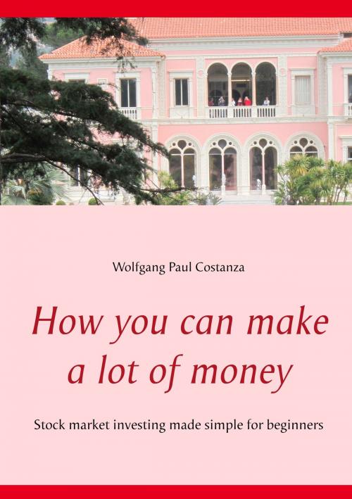 Cover of the book How you can make a lot of money by Wolfgang Paul Costanza, Books on Demand