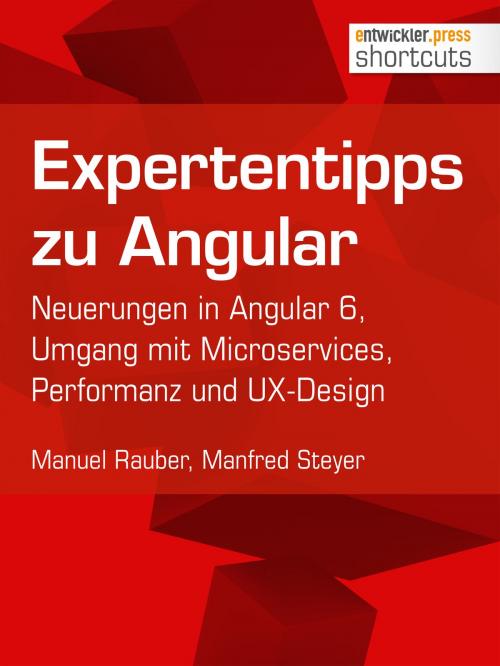 Cover of the book Expertentipps zu Angular by Manuel Rauber, Manfred Steyer, entwickler.press