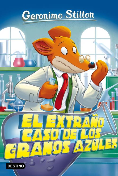Cover of the book El extraño caso de los granos azules by Geronimo Stilton, Grupo Planeta