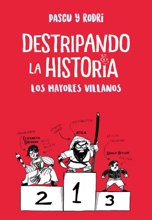 Cover of the book Los mayores villanos (Destripando la historia) by Rodrigo Septien, Alvaro Pascual, Penguin Random House Grupo Editorial España