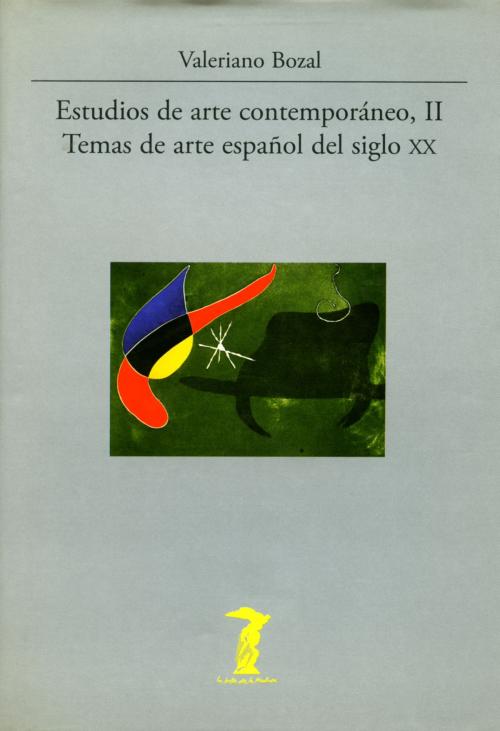 Cover of the book Estudios de arte contemporáneo, II by Valeriano Bozal, Antonio Machado Libros