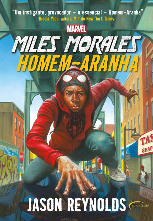 Cover of the book Miles Morales by Jason Reynolds, Editora Novo Século