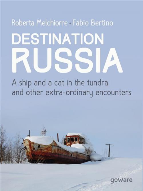 Cover of the book Destination Russia. A ship and a cat in the tundra and other extra-ordinary encounters by Roberta Melchiorre, Fabio Bertino, goWare