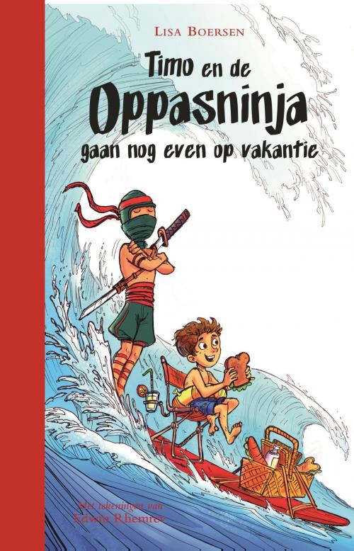 Cover of the book Timo en de oppasninja gaan nog even op vakantie by Lisa Boersen, Gottmer Uitgevers Groep b.v.