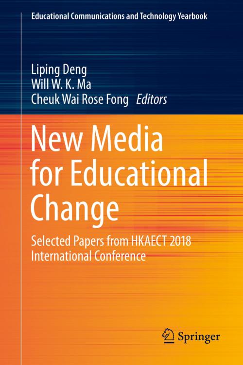 Cover of the book New Media for Educational Change by , Springer Singapore
