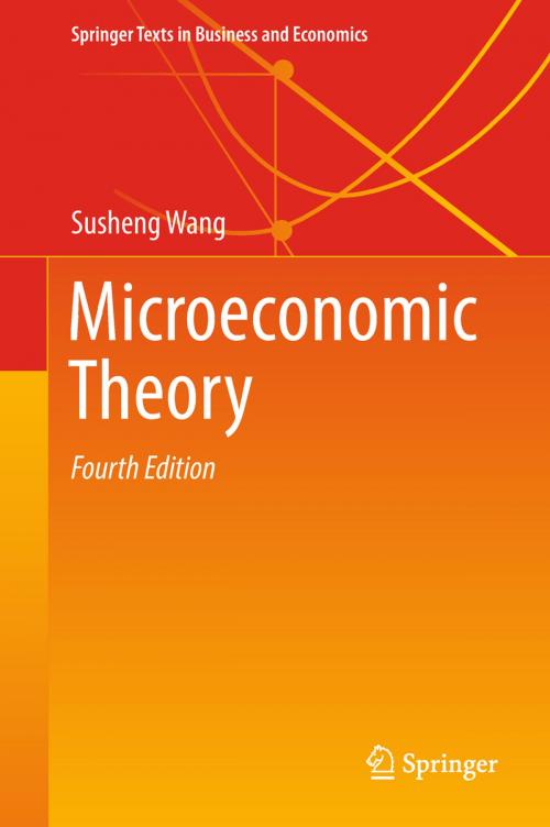 Cover of the book Microeconomic Theory by Susheng Wang, Springer Singapore