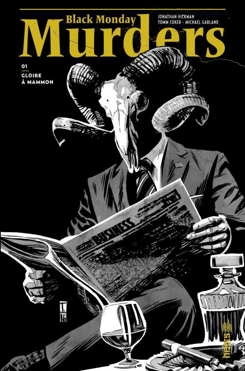 Cover of the book Black Monday Murders Tome 1 by Jonathan Hickman, URBAN COMICS