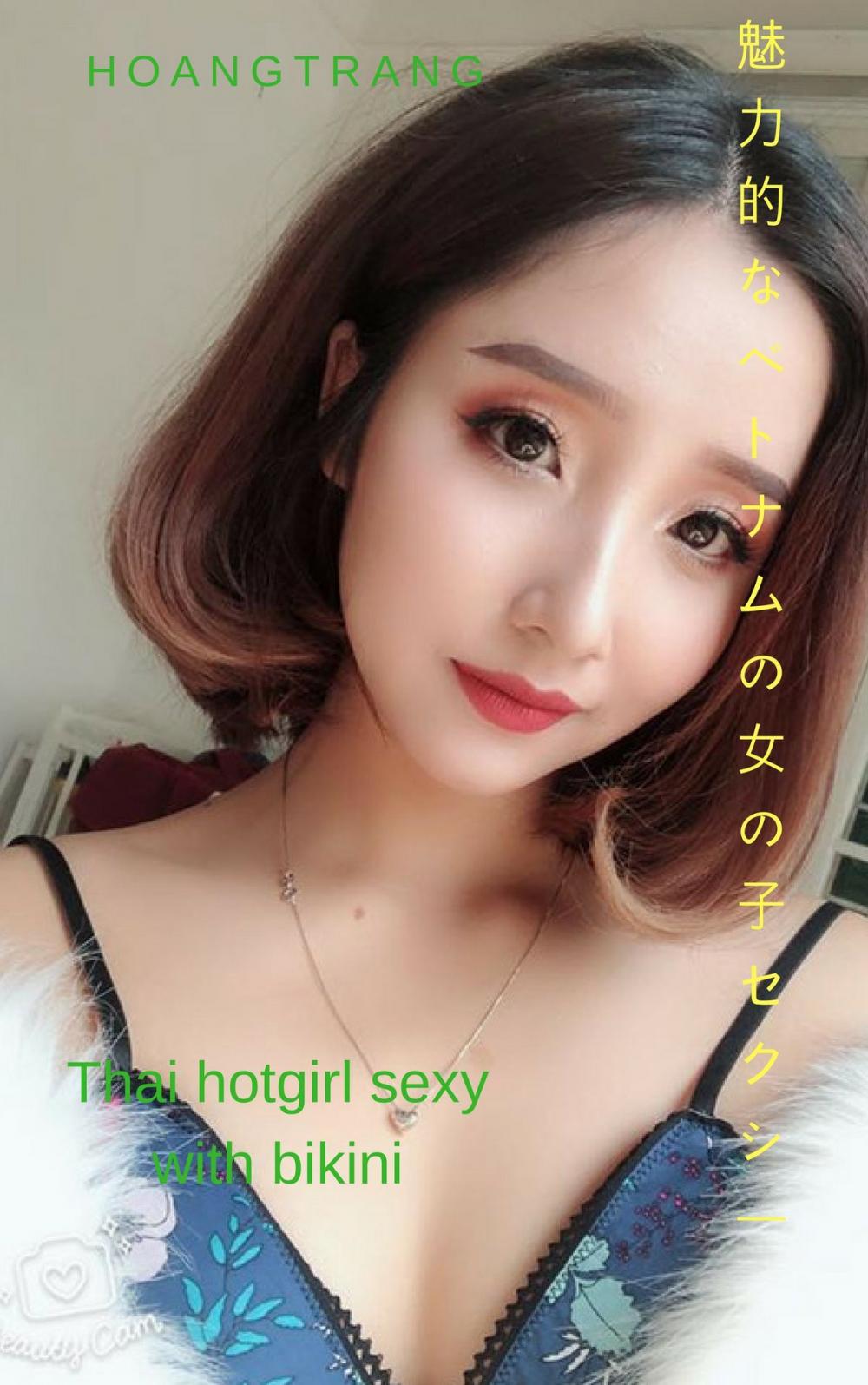Big bigCover of タイのホットガールとセクシーなビキニ-Hoangtrang Thai hotgirl sexy with bikini - Hoangtrang