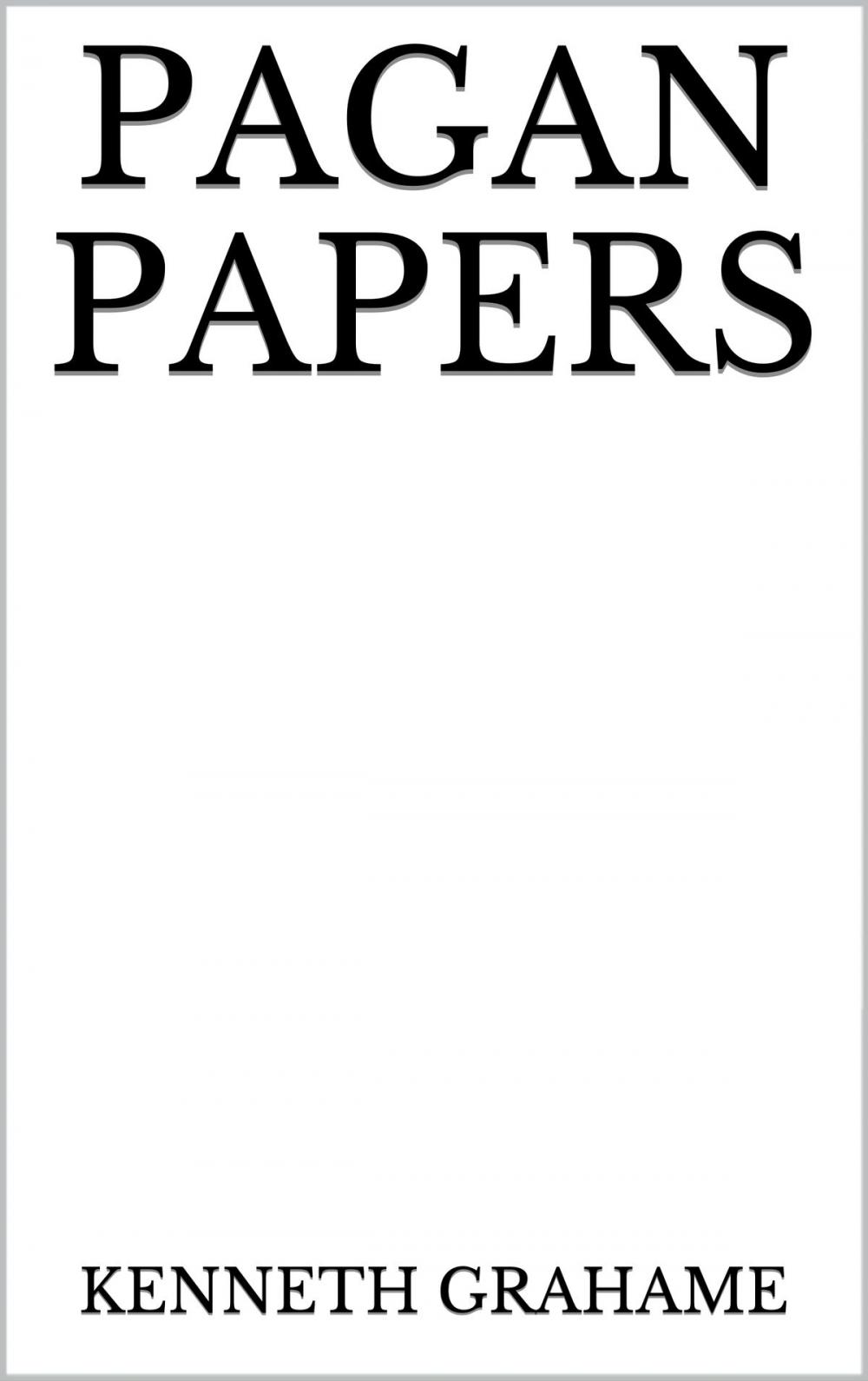 Big bigCover of Pagan Papers