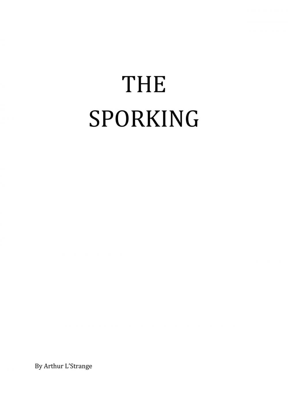 Big bigCover of The Sporking