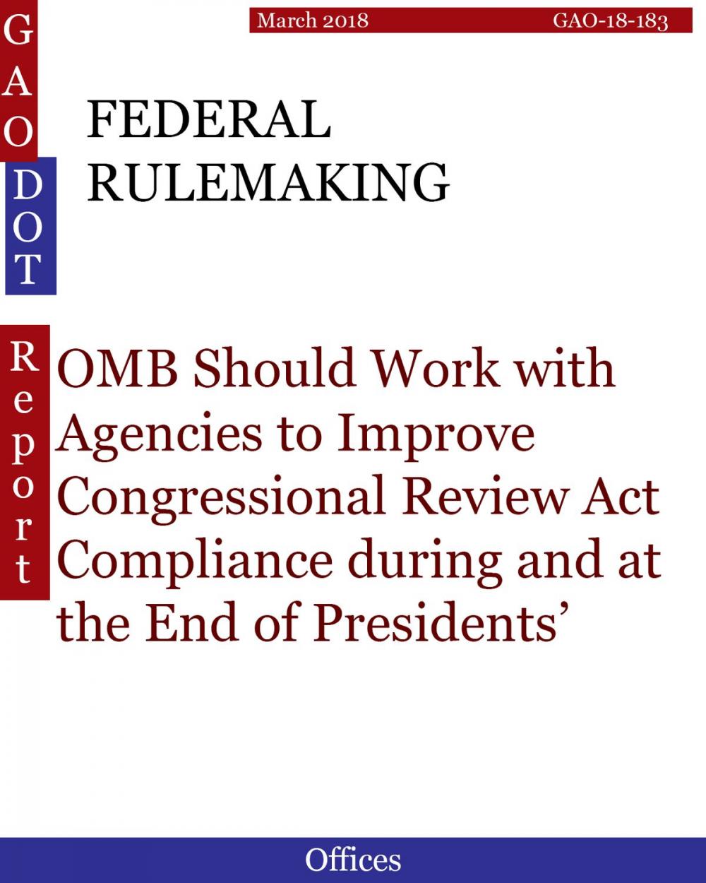 Big bigCover of FEDERAL RULEMAKING