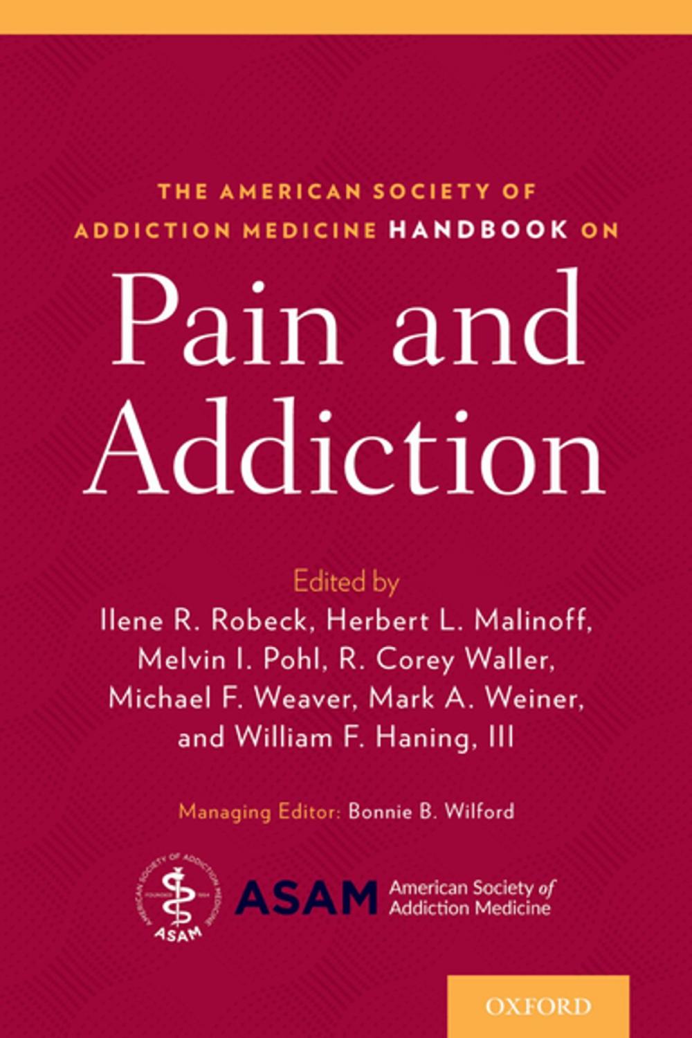 Big bigCover of The American Society of Addiction Medicine Handbook on Pain and Addiction