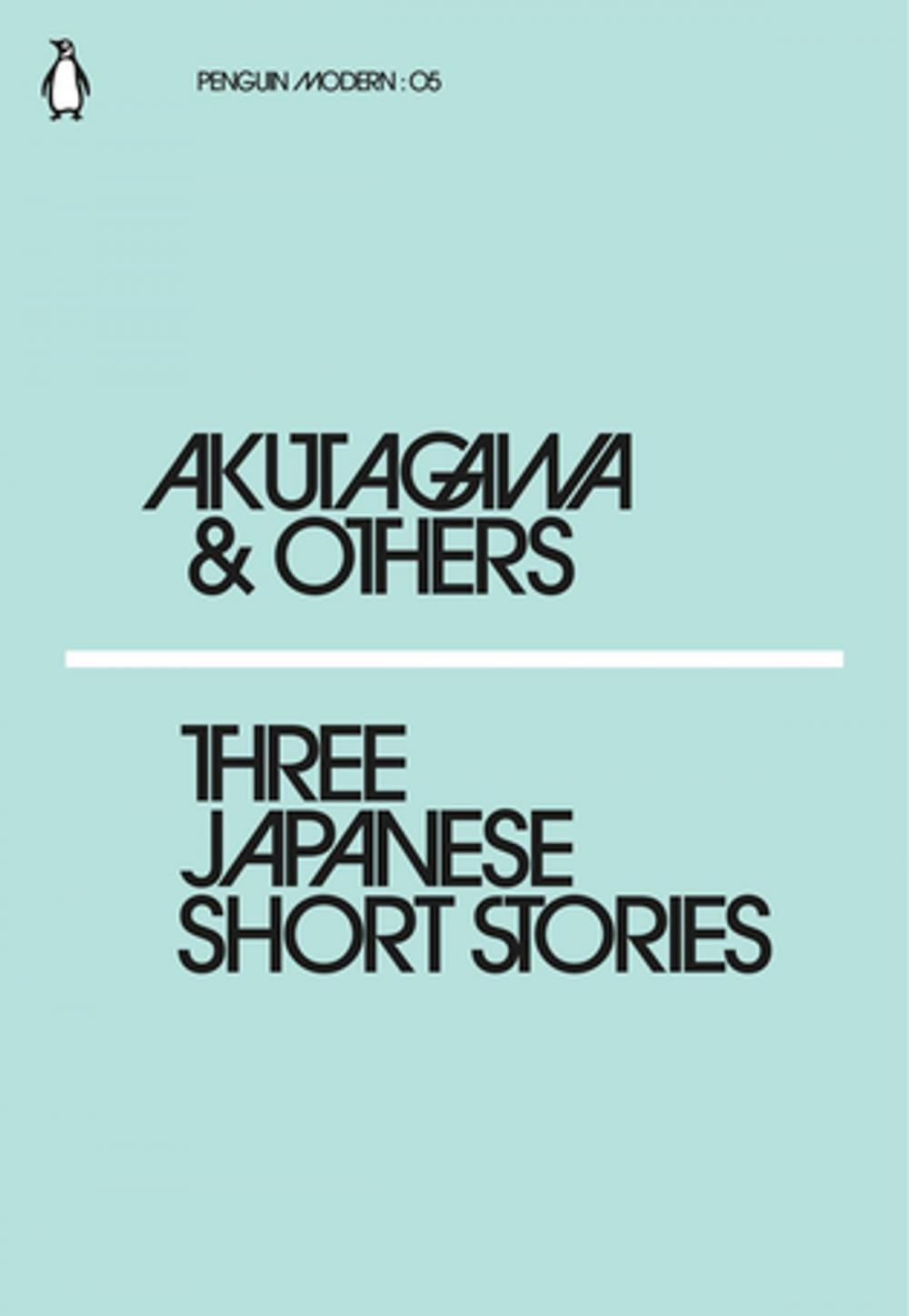 Big bigCover of Three Japanese Short Stories