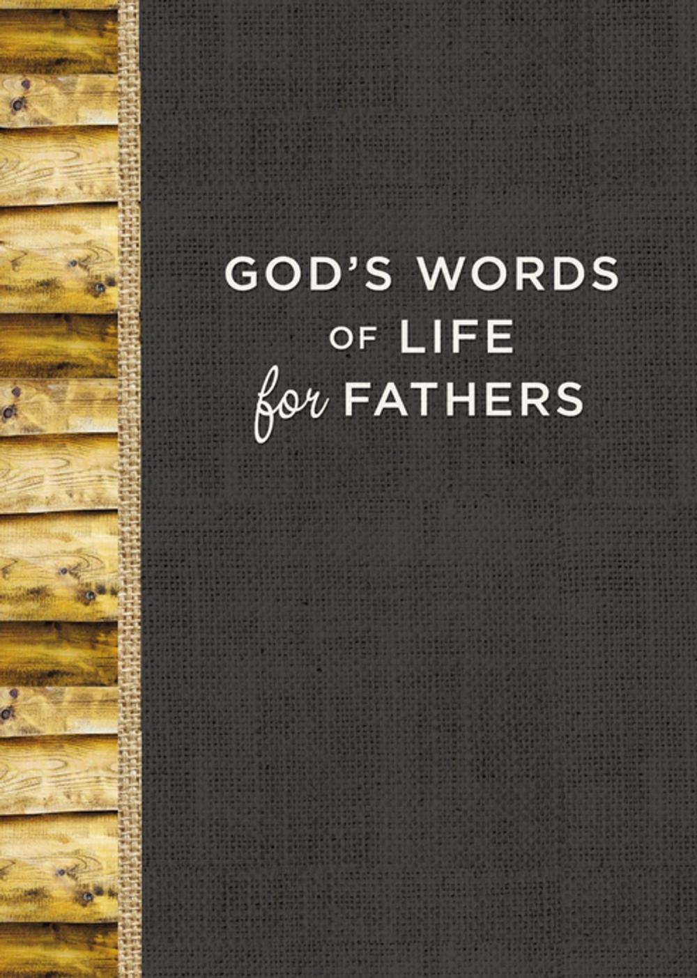 Big bigCover of God's Words of Life for Fathers