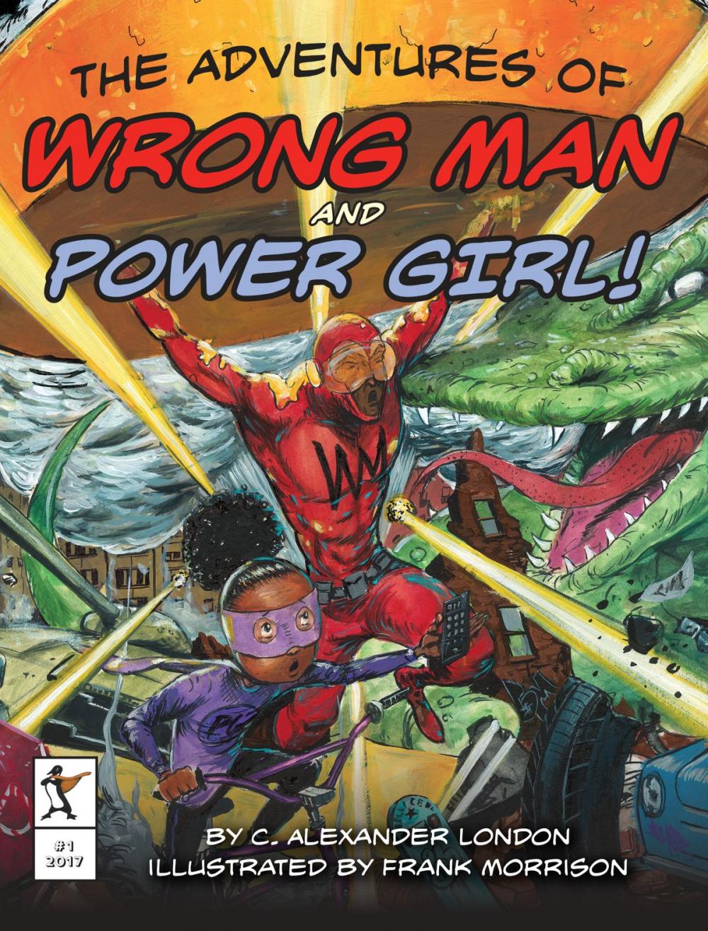 Big bigCover of The Adventures of Wrong Man and Power Girl!