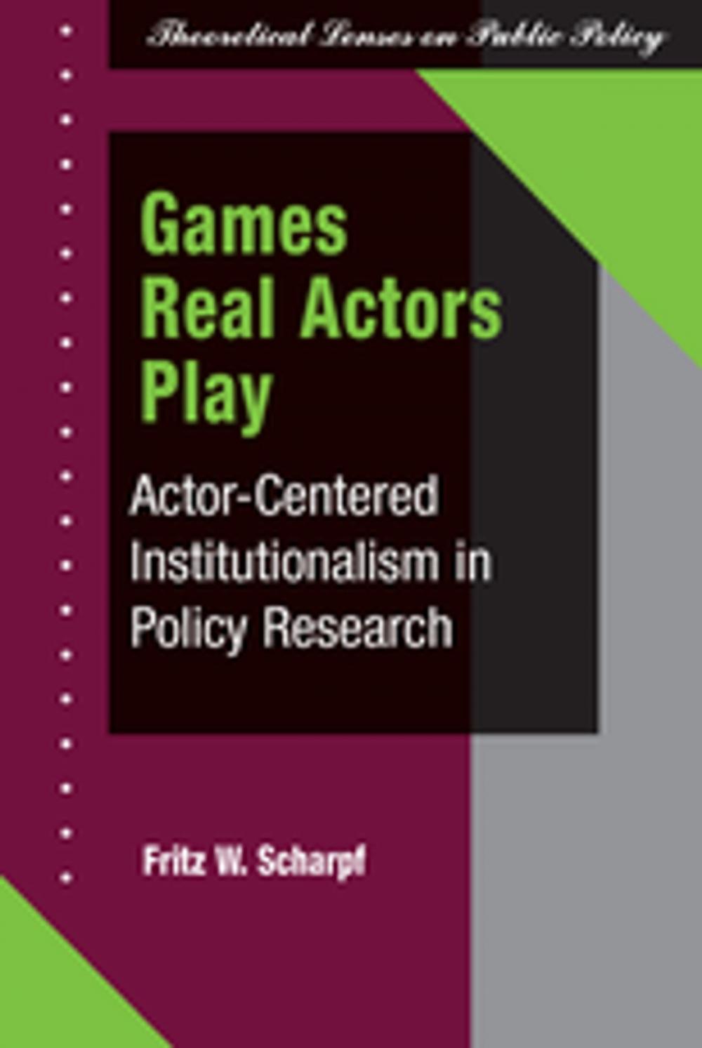 Big bigCover of Games Real Actors Play