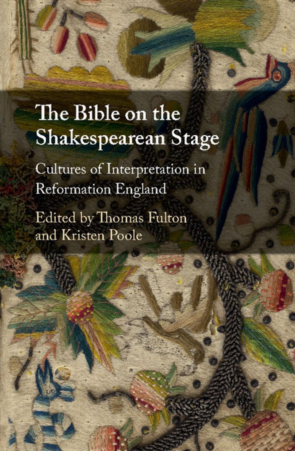 Big bigCover of The Bible on the Shakespearean Stage