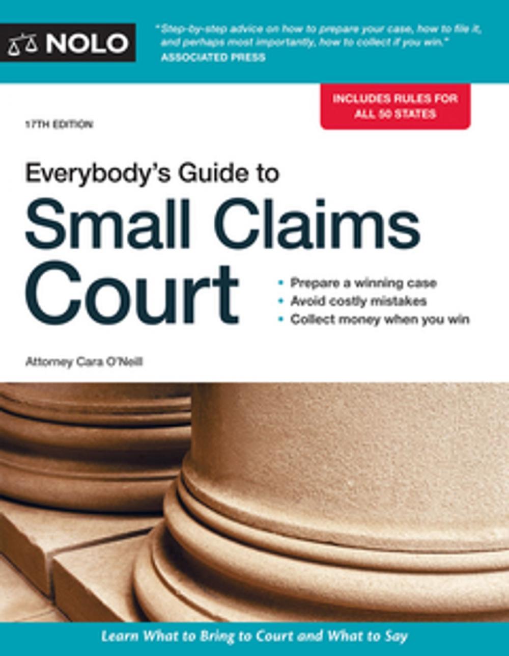 Big bigCover of Everybody's Guide to Small Claims Court