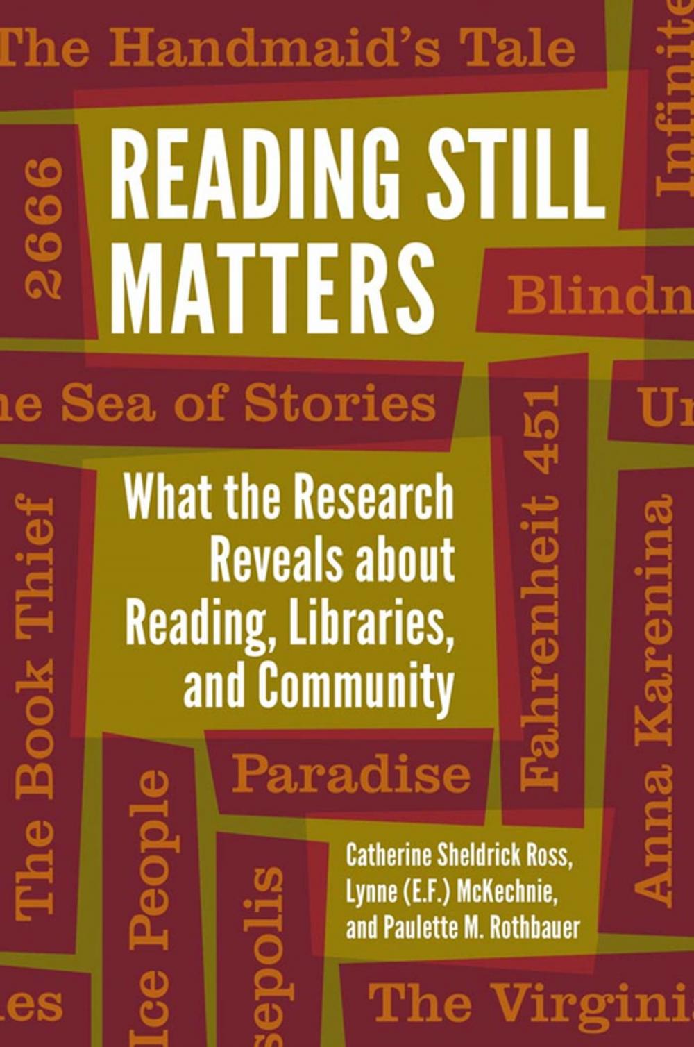 Big bigCover of Reading Still Matters: What the Research Reveals about Reading, Libraries, and Community