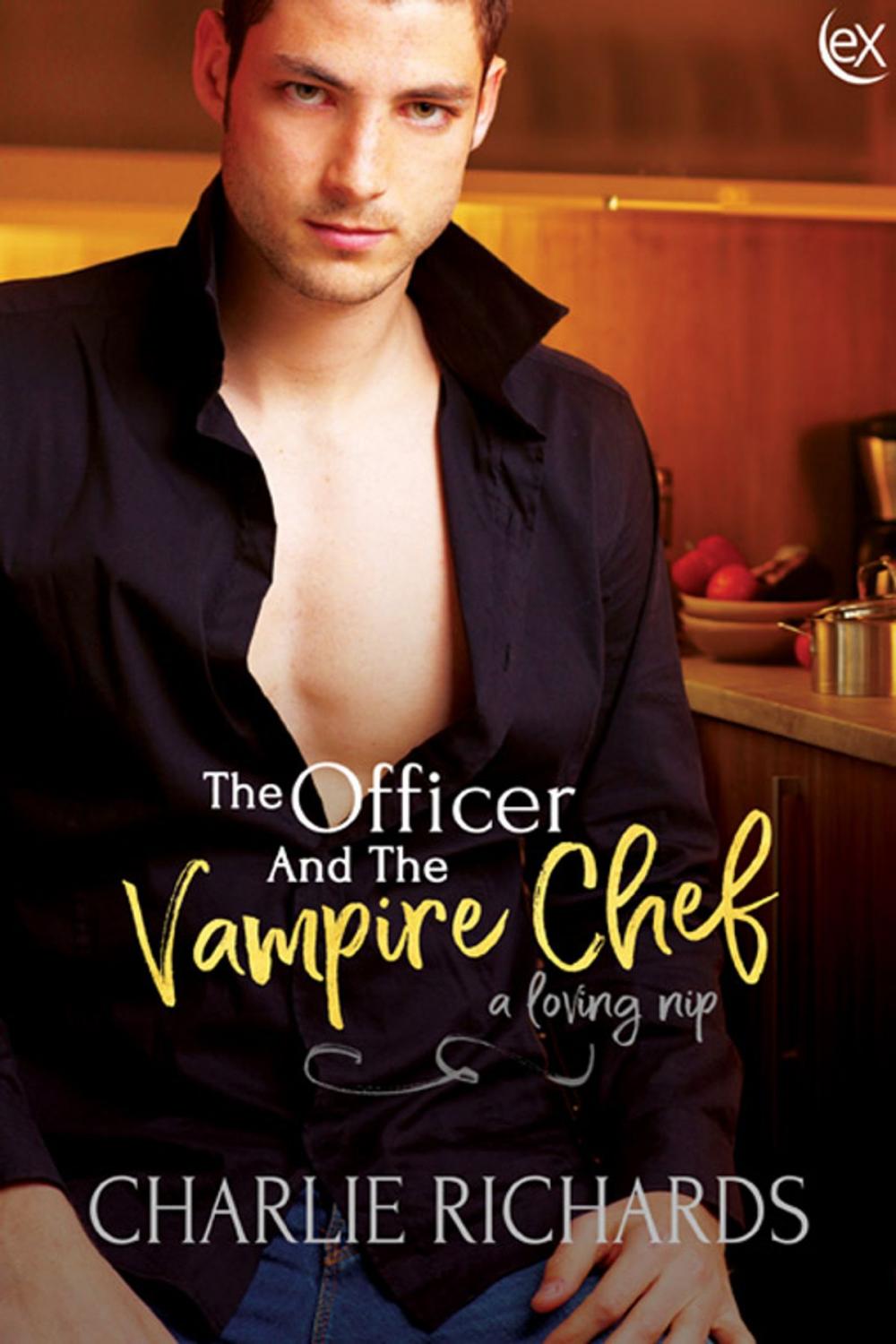 Big bigCover of The Officer and the Vampire Chef