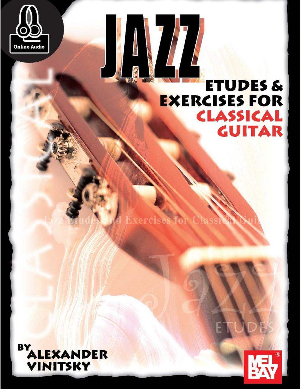 Big bigCover of Jazz Etudes and Exercises for Classical Guitar
