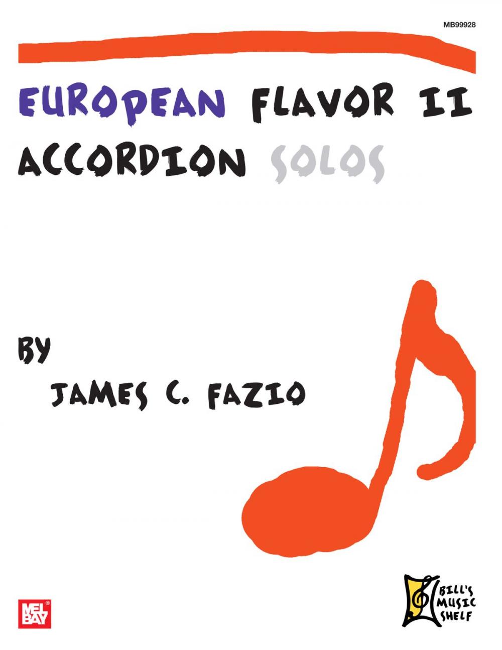 Big bigCover of European Flavor II Accordion Solos