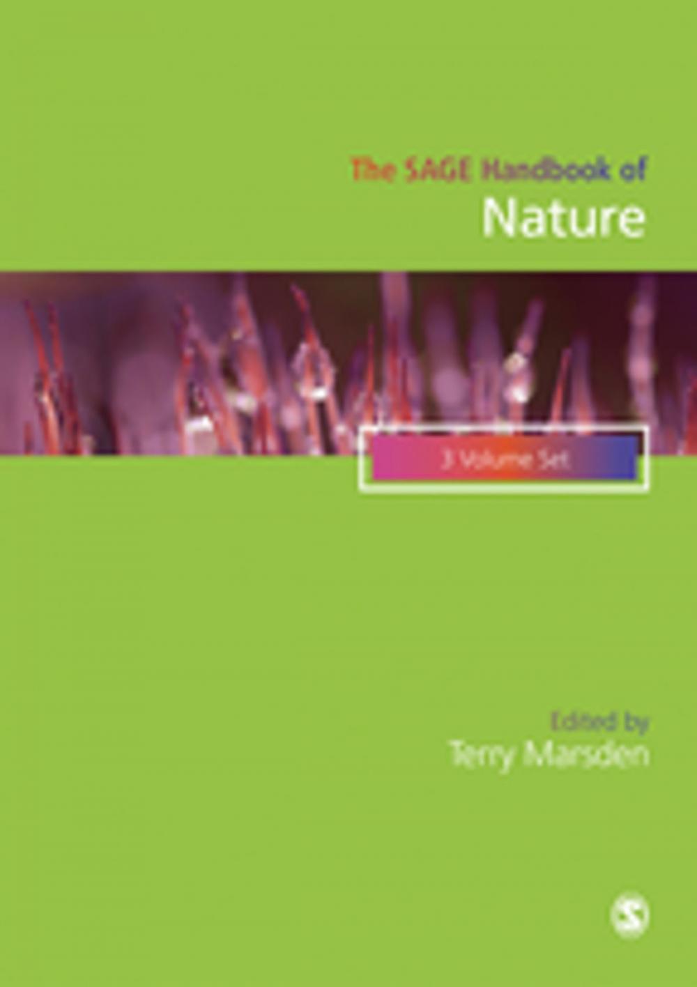 Big bigCover of The SAGE Handbook of Nature