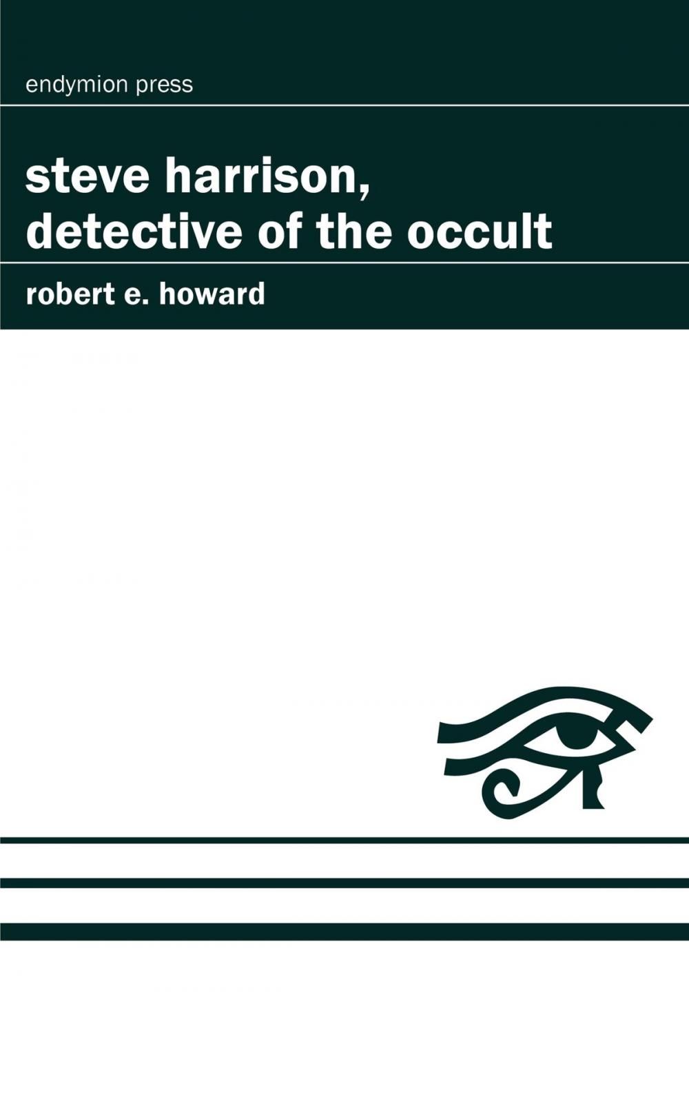 Big bigCover of Steve Harrison, Detective of the Occult