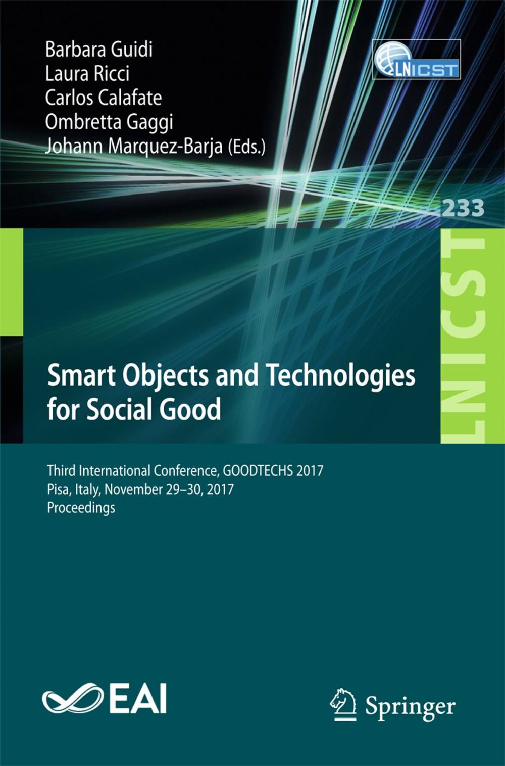 Big bigCover of Smart Objects and Technologies for Social Good