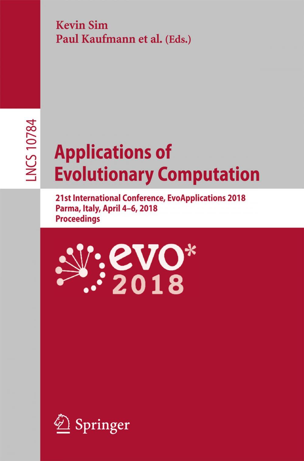 Big bigCover of Applications of Evolutionary Computation
