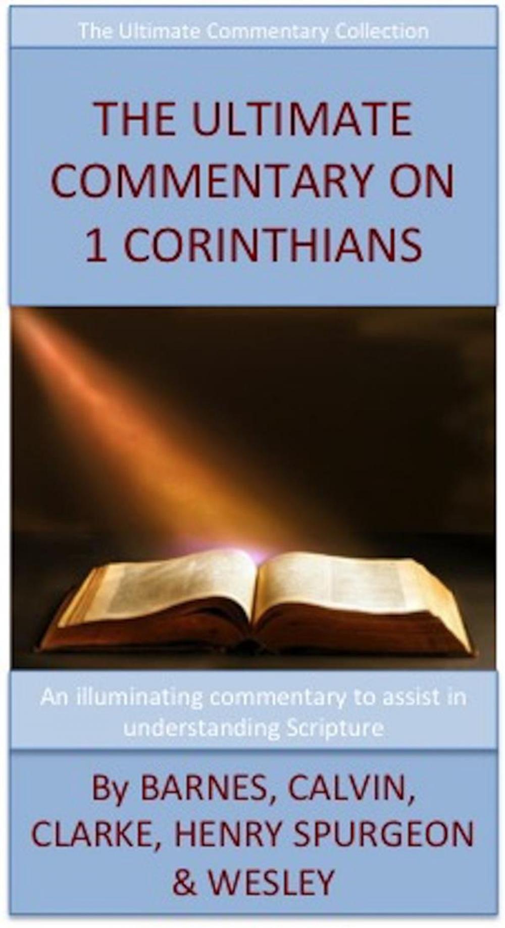 Big bigCover of The Ultimate Commentary On 1 Corinthians