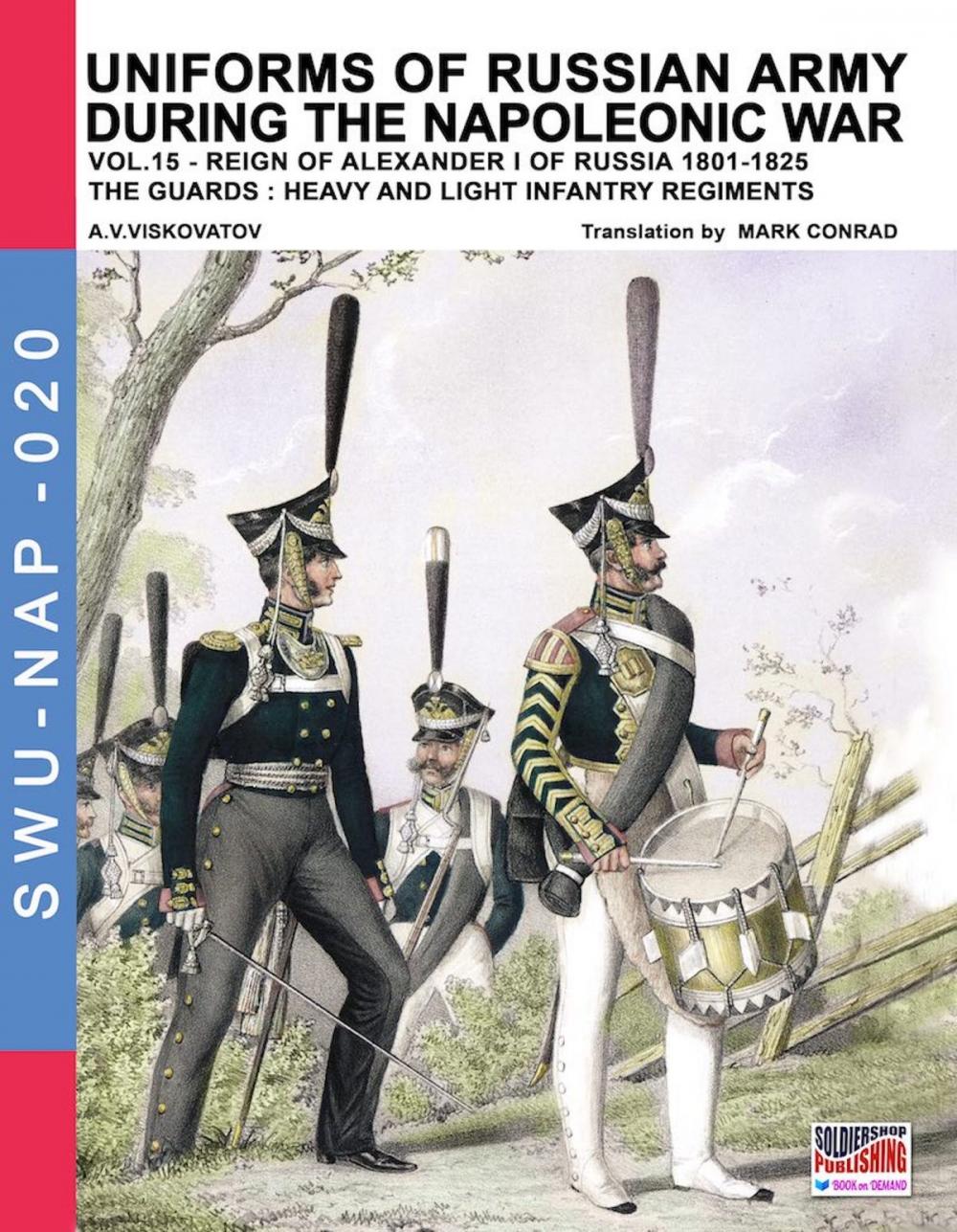 Big bigCover of Uniforms of Russian army during the Napoleonic war Vol. 15