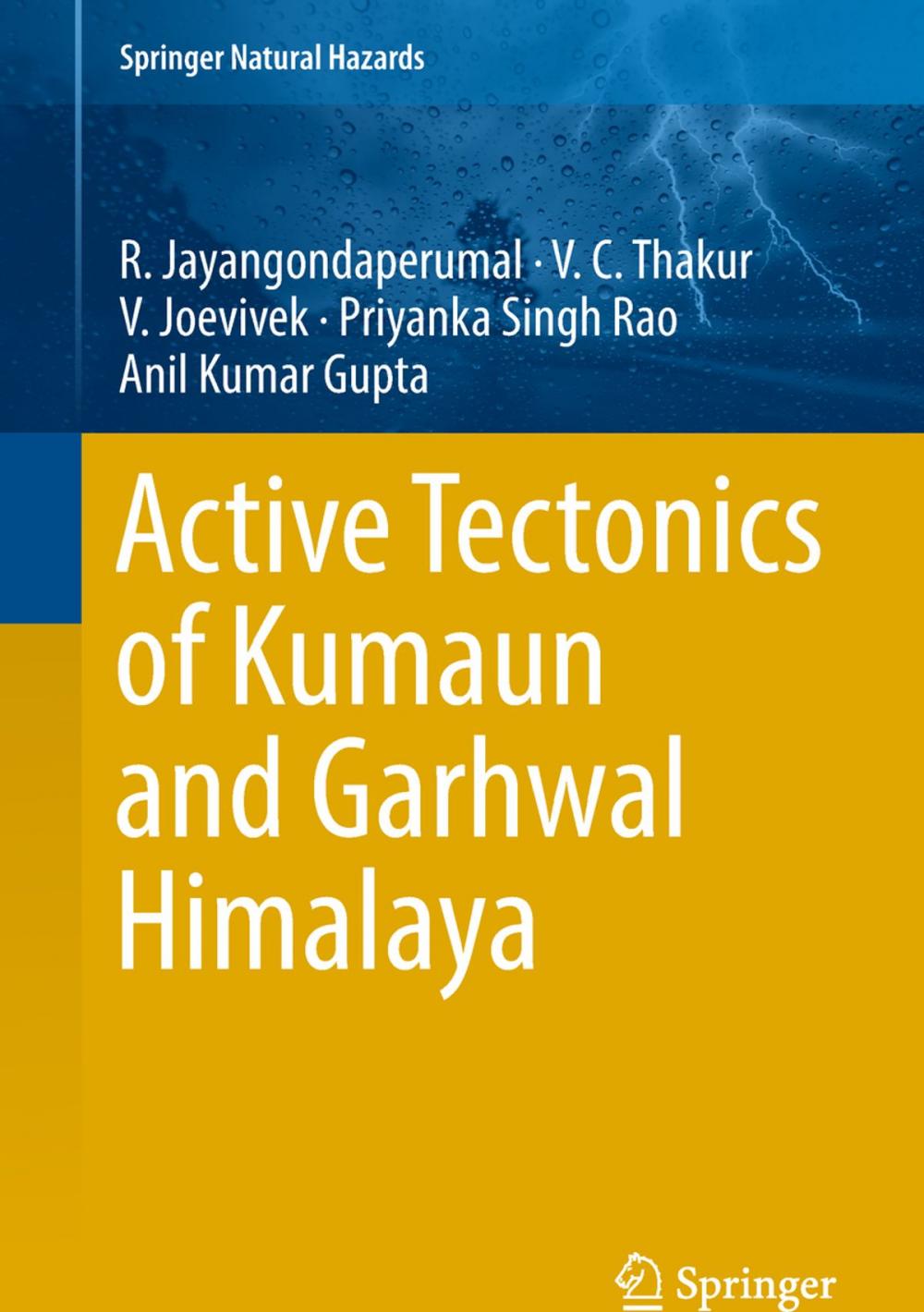 Big bigCover of Active Tectonics of Kumaun and Garhwal Himalaya