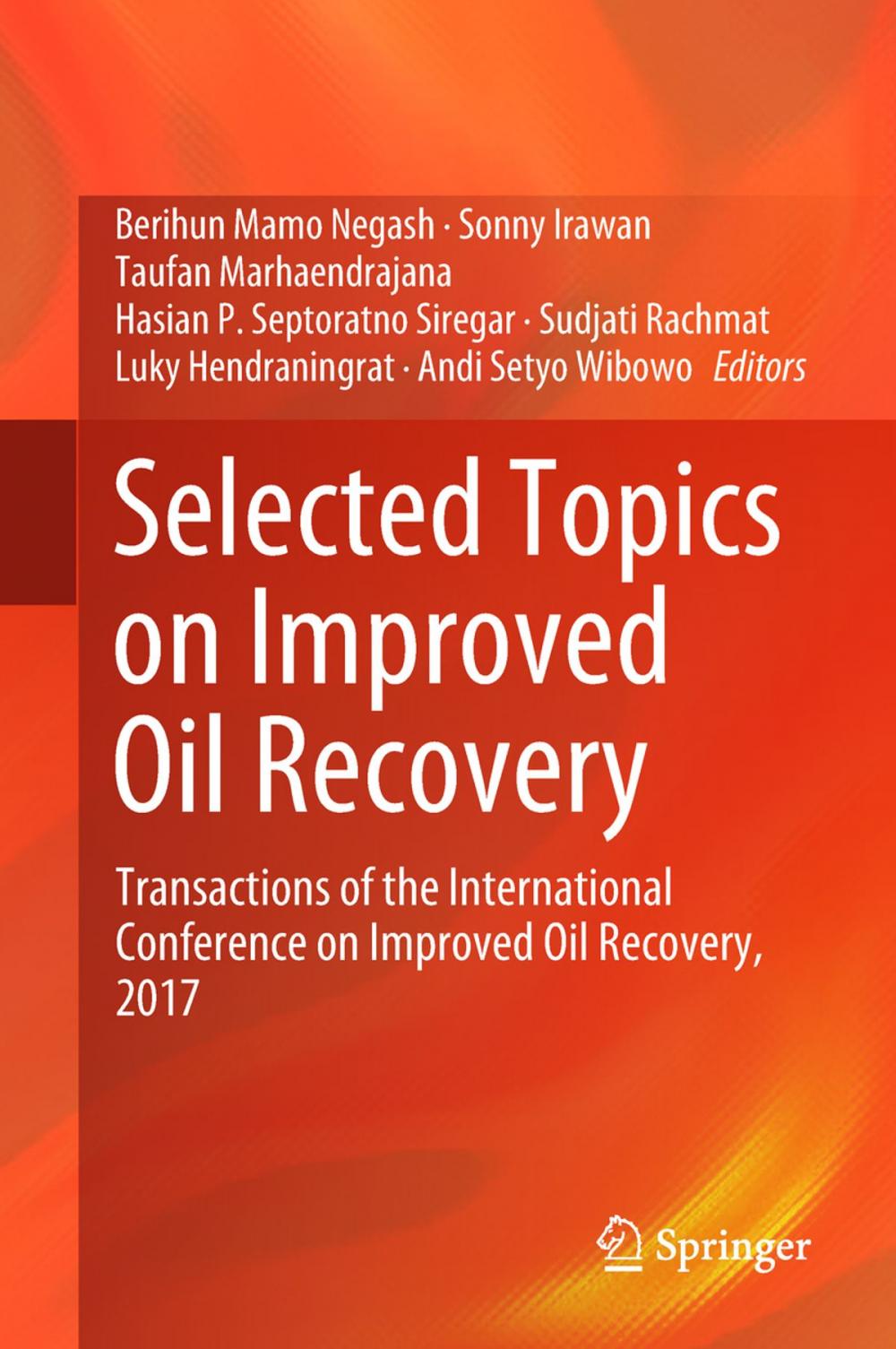 Big bigCover of Selected Topics on Improved Oil Recovery