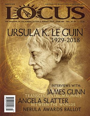 Book cover of Locus Magazine, Issue #686, March 2018