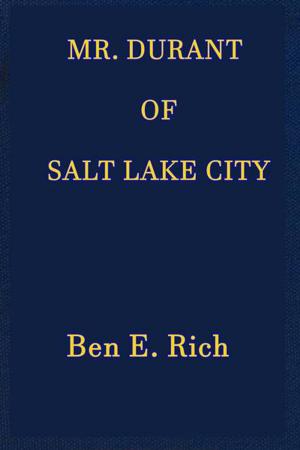 Cover of the book Mr. Durant of Salt Lake City by Lee Hidell