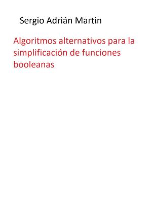 Book cover of Algoritmos alternativos para la simplificación de funciones booleanas