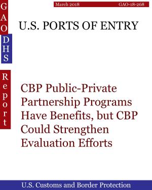 Cover of the book U.S. PORTS OF ENTRY by Hugues Dumont