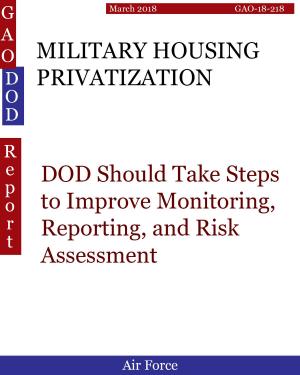 Book cover of MILITARY HOUSING PRIVATIZATION