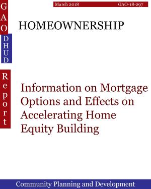 Cover of the book HOMEOWNERSHIP by Hugues Dumont