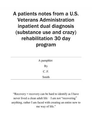Cover of A patients notes from a U.S. Veterans Administration inpatient dual diagnosis (substance use and crazy) rehabilitation 30 day program