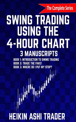 Book cover of Swing Trading using the 4-hour chart 1-3