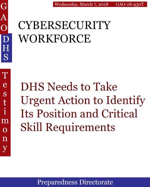 Cover of the book CYBERSECURITY WORKFORCE by Hugues Dumont