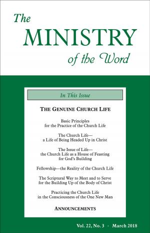 Cover of the book The Ministry of the Word, Vol. 22, No. 3 by Watchman Nee