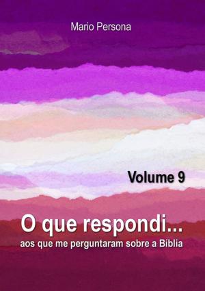Cover of O Que Respondi... (Volume 9)