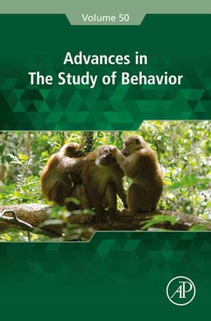 Cover of the book Advances in the Study of Behavior by Anthony F. Hill, Robert C. West